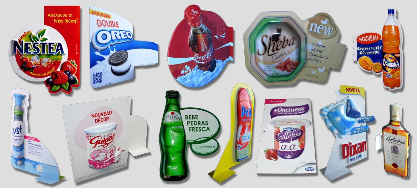 3D POS Displays Blickfang Einzelhandel