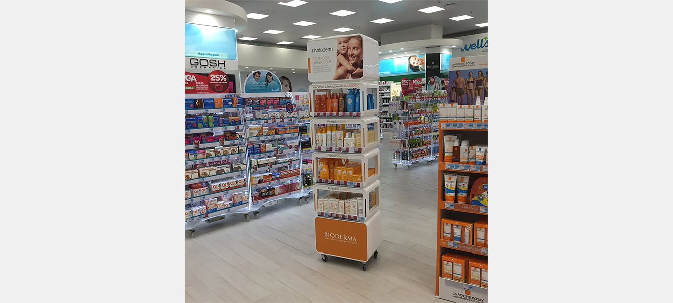 Dice modulares Verkaufsdisplay POS